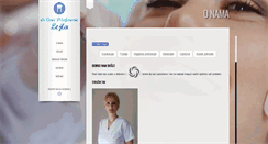 Desktop Screenshot of drlejla.com